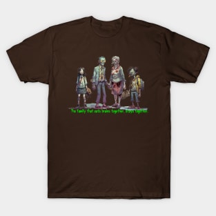 Zombie family values T-Shirt